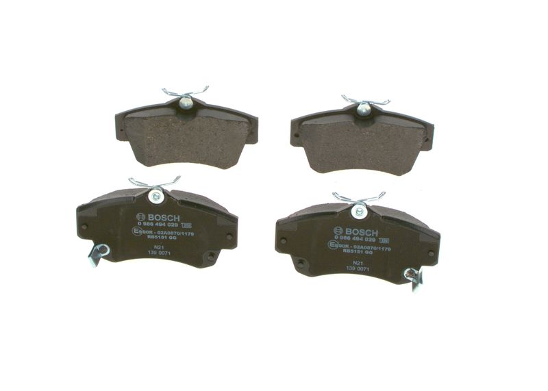 BOSCH 0 986 494 029 Brake Pad Set, disc brake
