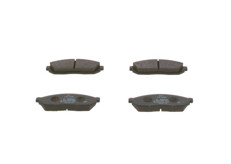 BOSCH 0 986 494 208 Brake Pad Set, disc brake