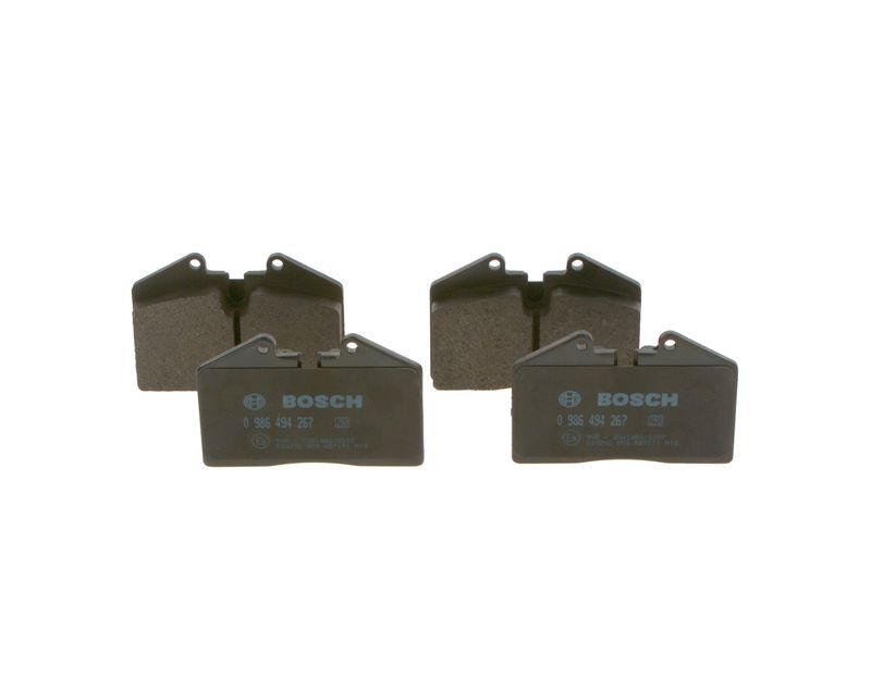BOSCH 0 986 494 267 Brake Pad Set, disc brake