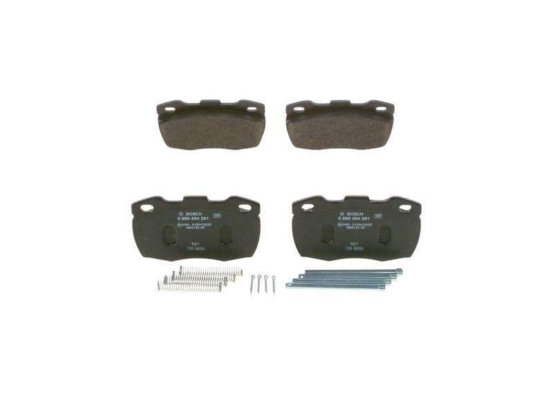 BOSCH 0 986 494 291 Brake Pad Set, disc brake