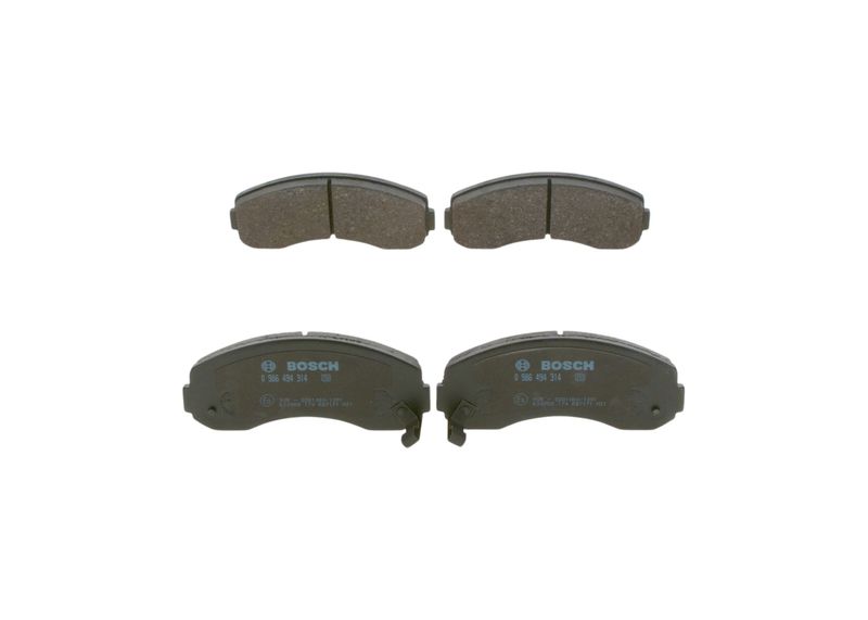 BOSCH 0 986 494 314 Brake Pad Set, disc brake