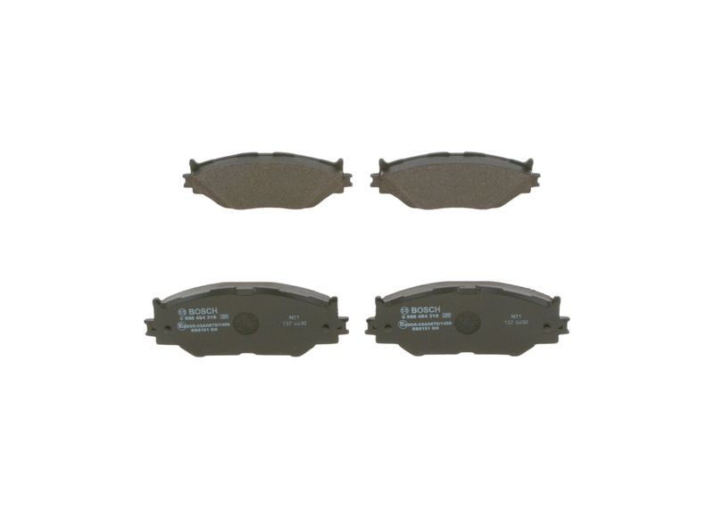 BOSCH 0 986 494 316 Brake Pad Set, disc brake