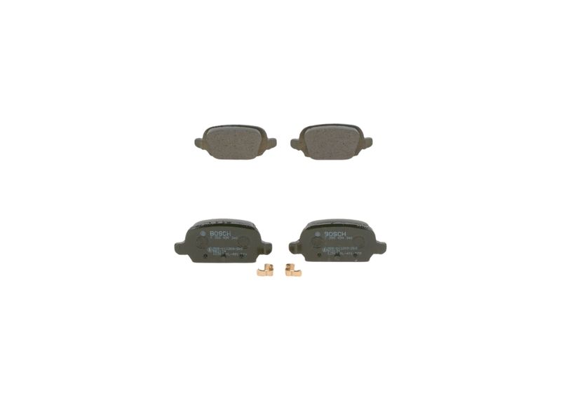 BOSCH 0 986 494 340 Brake Pad Set, disc brake