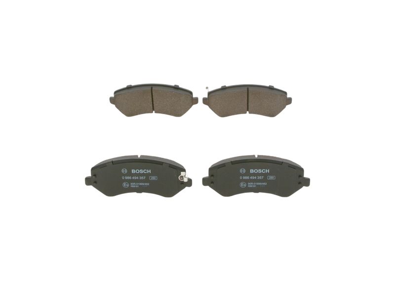 BOSCH 0 986 494 357 Brake Pad Set, disc brake
