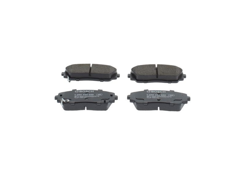 BOSCH 0 986 494 688 Brake Pad Set, disc brake
