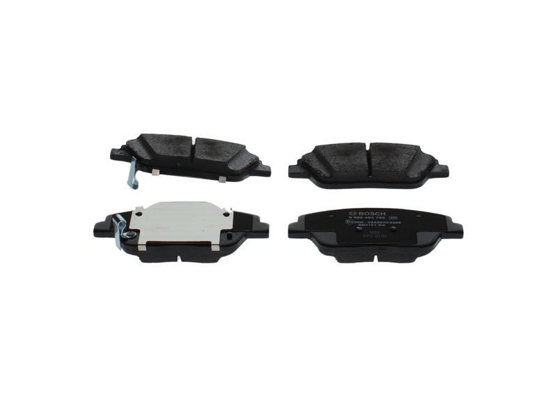 BOSCH 0 986 494 755 Brake Pad Set, disc brake