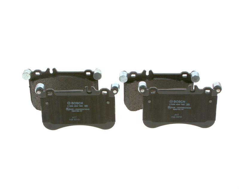 BOSCH 0 986 494 780 Brake Pad Set, disc brake