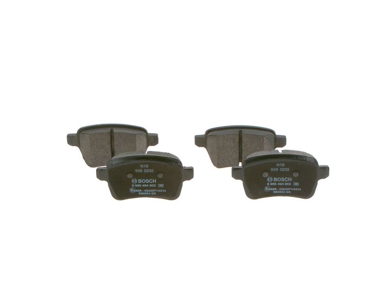 BOSCH 0 986 494 802 Brake Pad Set, disc brake