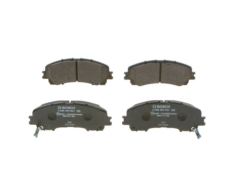 BOSCH 0 986 494 821 Brake Pad Set, disc brake