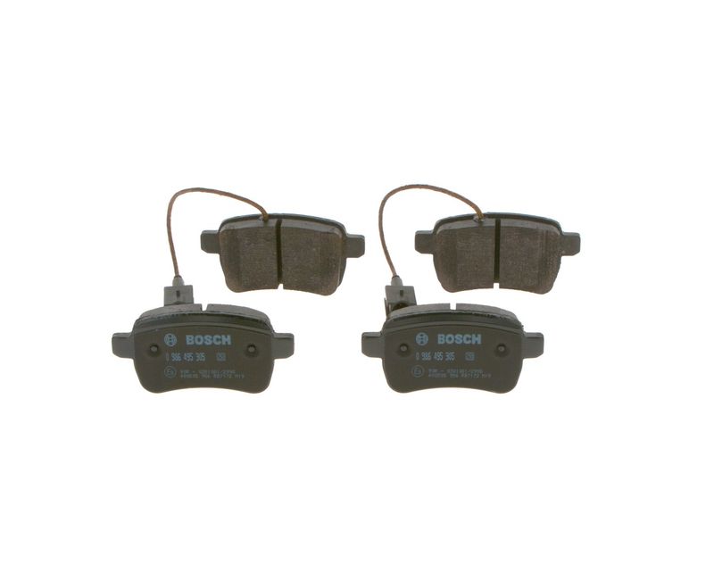 BOSCH 0 986 495 305 Brake Pad Set, disc brake
