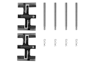 Accessory Kit, disc brake pad BOSCH 1 987 474 104