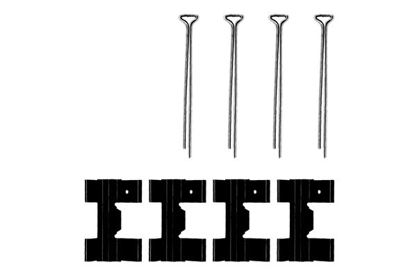 BOSCH 1 987 474 115 Accessory Kit, disc brake pad