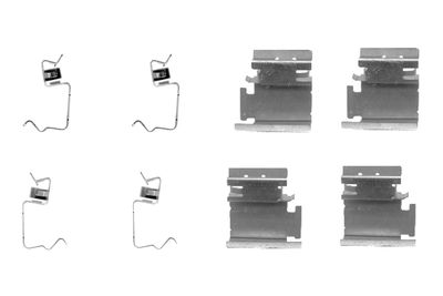 Accessory Kit, disc brake pad BOSCH 1 987 474 311