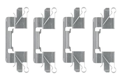 Accessory Kit, disc brake pad BOSCH 1 987 474 477
