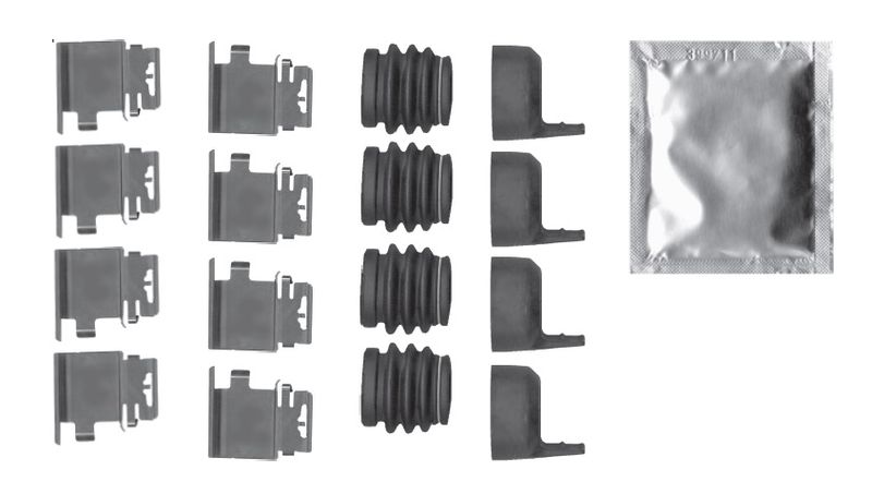 BOSCH 1 987 474 750 Accessory Kit, disc brake pad