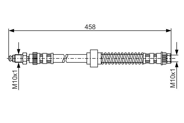 BOSCH 1 987 476 534 Brake Hose