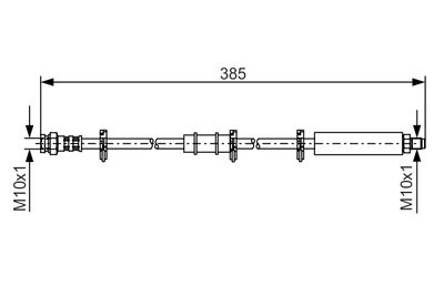 Brake Hose BOSCH 1 987 476 548
