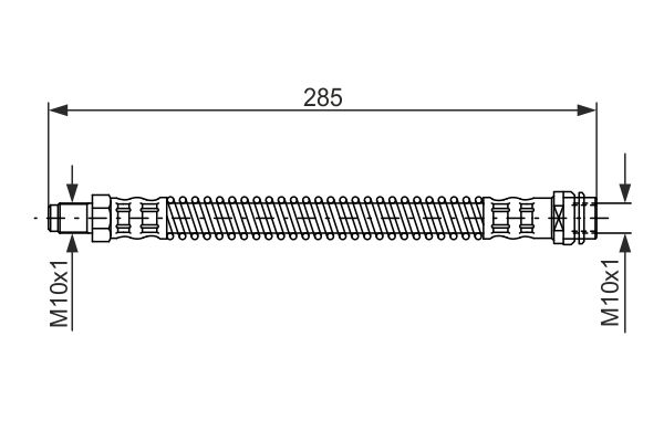 BOSCH 1 987 476 841 Brake Hose