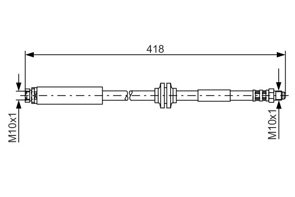 BOSCH 1 987 481 058 Brake Hose