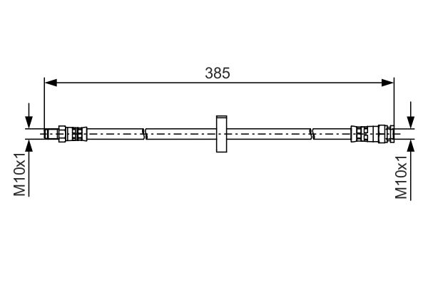 BOSCH 1 987 481 531 Brake Hose