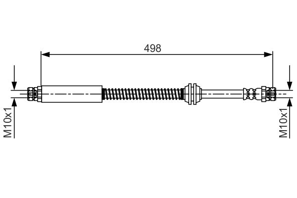 BOSCH 1 987 481 711 Brake Hose