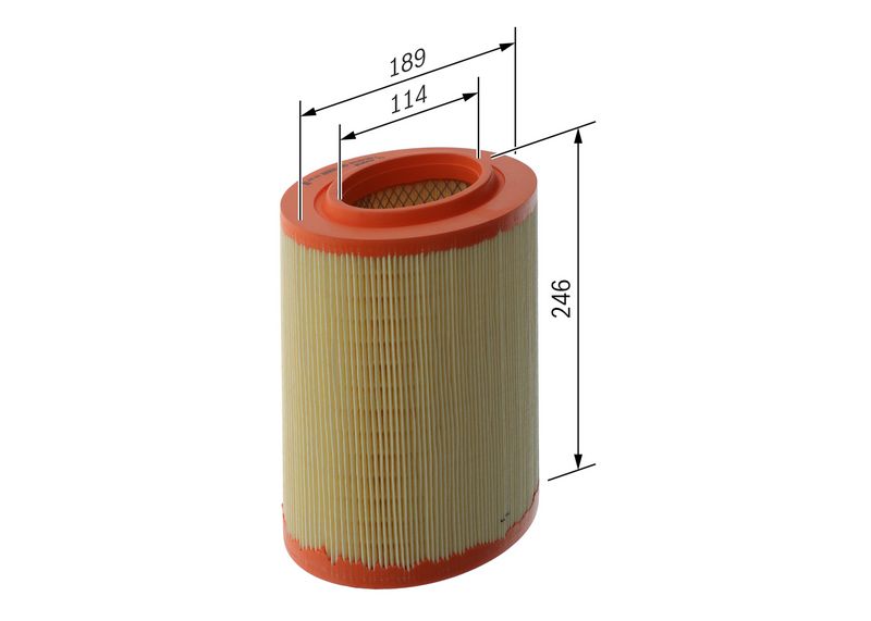 BOSCH F 026 400 039 Air Filter