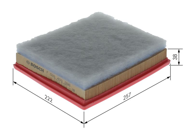 BOSCH F 026 400 096 Air Filter