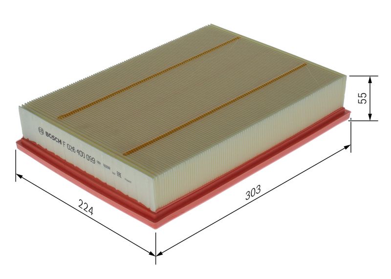 BOSCH F 026 400 099 Air Filter