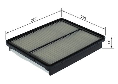 Air Filter BOSCH F 026 400 116