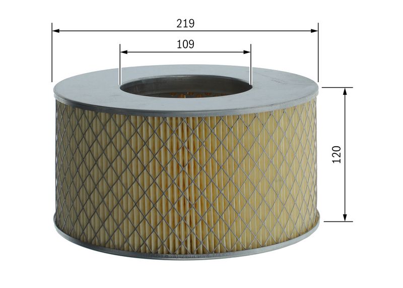 BOSCH F 026 400 193 Air Filter