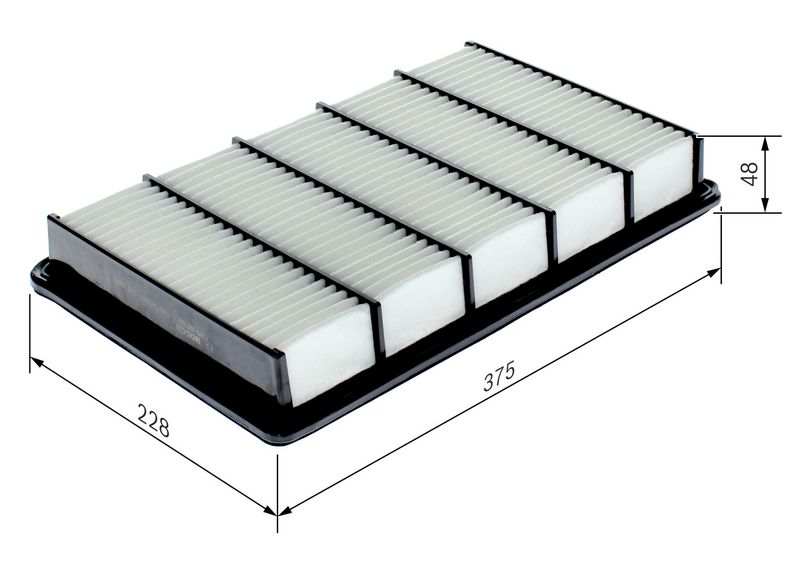 BOSCH F 026 400 362 Air Filter