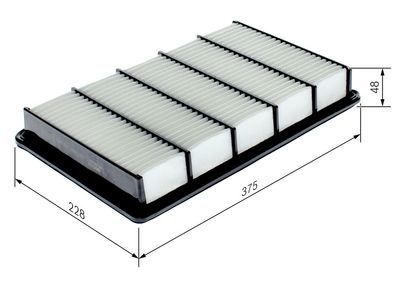 Air Filter BOSCH F 026 400 362