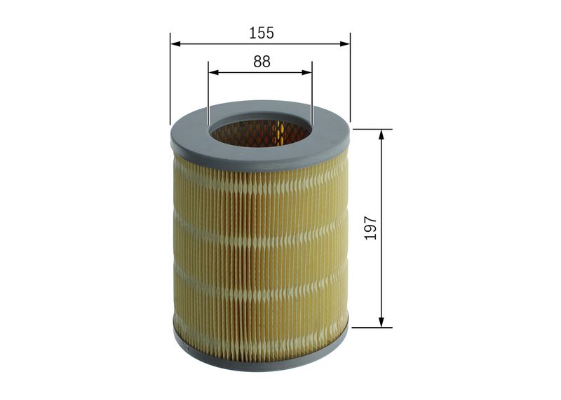 BOSCH F 026 400 383 Air Filter