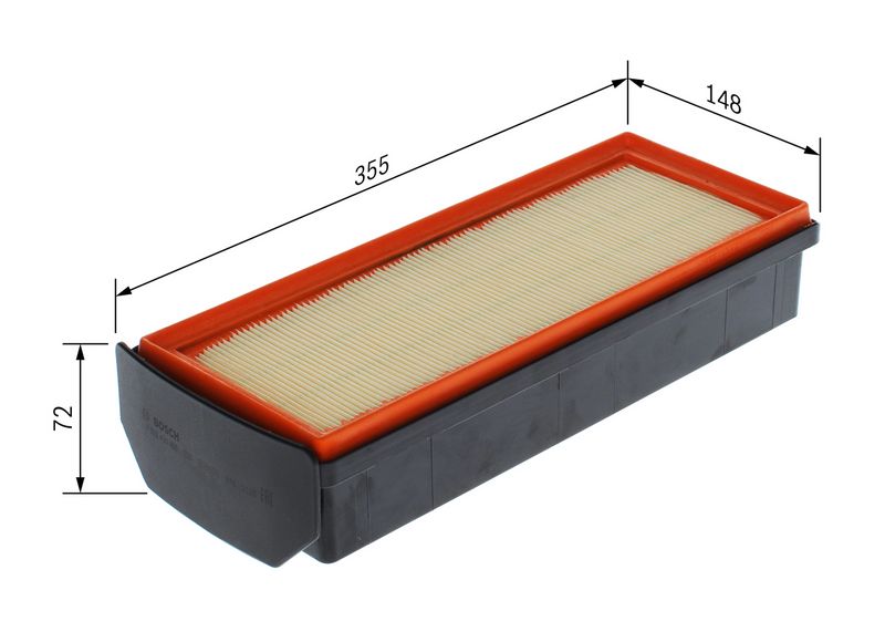 BOSCH F 026 400 409 Air Filter