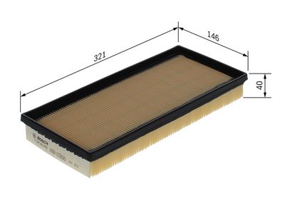 Air Filter BOSCH F 026 400 452