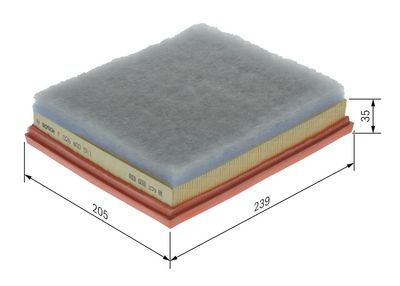 Air Filter BOSCH F 026 400 511