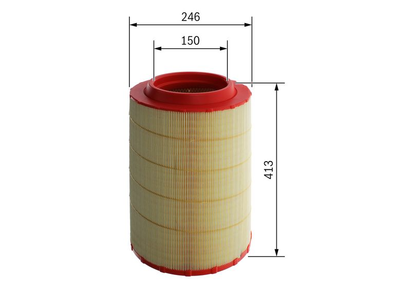 BOSCH F 026 400 588 Air Filter