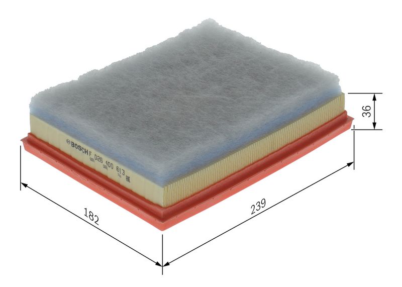 BOSCH F 026 400 613 Air Filter