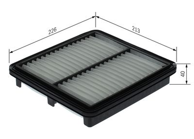 Air Filter BOSCH F 026 400 667