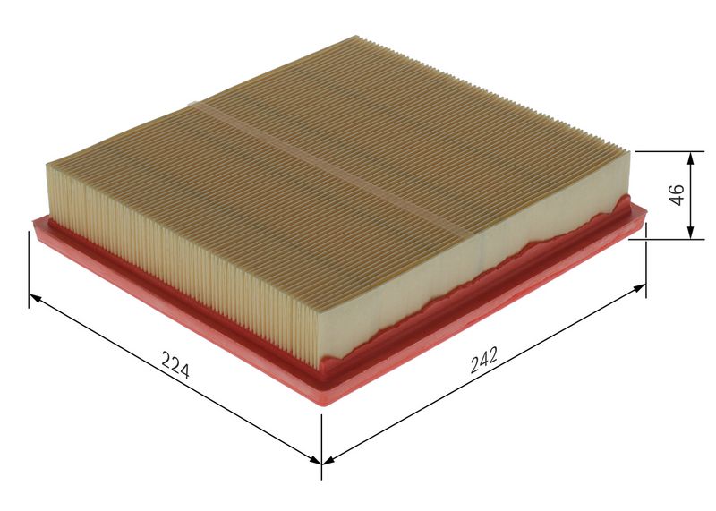 BOSCH F 026 400 668 Air Filter