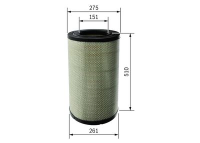 Air Filter BOSCH F 026 400 678