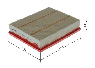 Air Filter BOSCH F 026 400 690