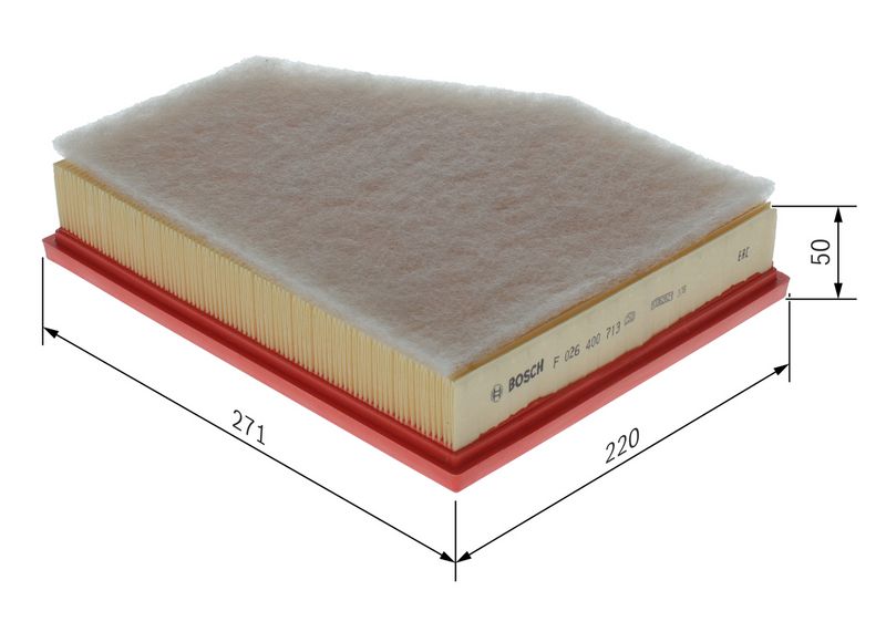 BOSCH F 026 400 713 Air Filter