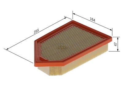 Air Filter BOSCH F 026 400 724