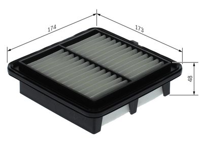 Air Filter BOSCH F 026 400 729