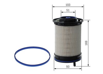 Fuel Filter BOSCH F 026 402 207