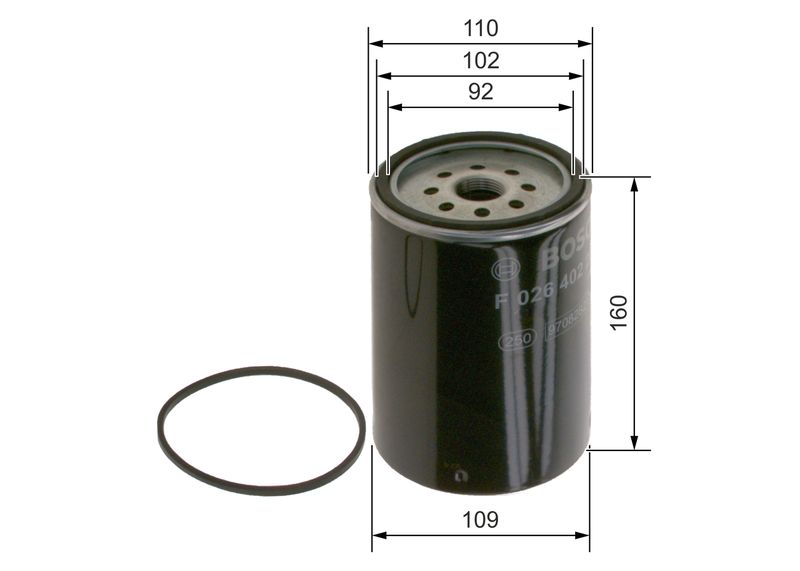 BOSCH F 026 402 269 Fuel Filter