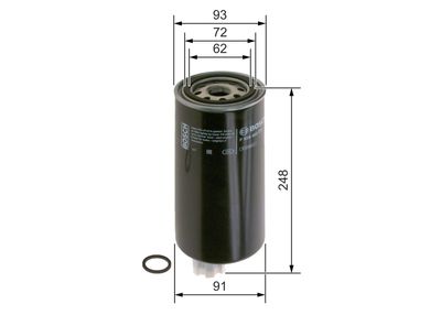 Fuel Filter BOSCH F 026 402 272