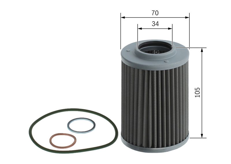 BOSCH F 026 407 118 Hydraulic Filter, automatic transmission