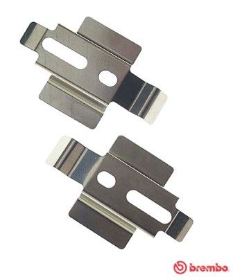 BREMBO A 02 250 Accessory Kit, disc brake pad